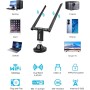 Adaptador WiFi USB para PC, Antena WiFi 12000Mbps de Doble Banda 2,4GHz y 5GHz, USB 3.0 Receptor Wi-Fi de Largo Alcance para PC