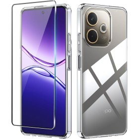 Heioloo Funda para OPPO A5 Pro 4G/5G, Ultra Fina Carcasa Protectora Antigolpes Transparente Flexible Suave TPU Silicona Caso