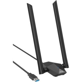BrosTrend AX1800 Adaptador WiFi 6 Linux para Ubuntu, Mint, Debian, Kubuntu, Mate, Zorin, PureOS, Windows 11/10, Largo Alcance