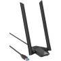 BrosTrend AX1800 Adaptador WiFi 6 Linux para Ubuntu, Mint, Debian, Kubuntu, Mate, Zorin, PureOS, Windows 11/10, Largo Alcance