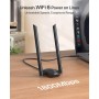 BrosTrend AX1800 Adaptador WiFi 6 Linux para Ubuntu, Mint, Debian, Kubuntu, Mate, Zorin, PureOS, Windows 11/10, Largo Alcance