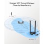 BrosTrend AX1800 Adaptador WiFi 6 Linux para Ubuntu, Mint, Debian, Kubuntu, Mate, Zorin, PureOS, Windows 11/10, Largo Alcance