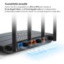 TP-Link Archer C6 - AC1200 Router WIFi, Doble Banda (5GHz/2.4GHz), 5xPuertos Gigabit, 4xAntenas Externas, MU-MIMO, WPA3, Modo