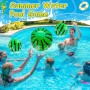 LUYANFX Pelota Playa Hinchable 2 Piezas Pelota Hinchable Piscina Sandia Pelota Saltarina Niños Sandía Bolas Piscina Infantil