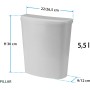 Brunner Pillar Abfalleimer + Halterung Müll Tonne Eimer Kompakt Caravan Camping