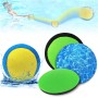 KutaKuta 4 Piezas Water Bouncing Ball, Juego de 2 Bolas y 2 Discos para Saltar en el Agua con 5.6 CM de Diámetro, Pelota de
