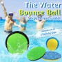 KutaKuta 4 Piezas Water Bouncing Ball, Juego de 2 Bolas y 2 Discos para Saltar en el Agua con 5.6 CM de Diámetro, Pelota de