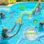 KutaKuta 4 Piezas Water Bouncing Ball, Juego de 2 Bolas y 2 Discos para Saltar en el Agua con 5.6 CM de Diámetro, Pelota de