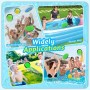 KutaKuta 4 Piezas Water Bouncing Ball, Juego de 2 Bolas y 2 Discos para Saltar en el Agua con 5.6 CM de Diámetro, Pelota de