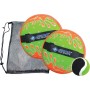 Schildkrot Juego de Captura de Pelota de Neopreno y Velcro, 2 Receptores de Mano Ajustables, 1 Pelota (Ø6,25 cm), en una Bolsa