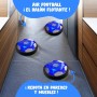 Ball Catch® Verde y Azul | 2 Raquetas con Rasca + 2 Pelotas | Juego de Playa de Verano para Niños y Adultos | Juguete Divertido