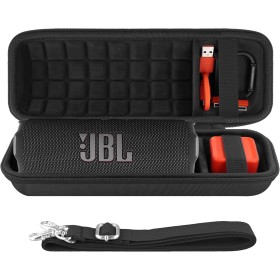 co2CREA Duro Viajar Fundas Caso Cubierta Estuche par JBL Flip 7 FLip6 Flip 5 Altavoz Bluetooth Portátil (Funda Solo,Case Only)