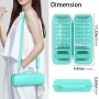 co2CREA Duro Viajar Fundas Caso Cubierta Estuche par JBL Flip 7 FLip6 Flip 5 Altavoz Bluetooth Portátil (Funda Solo,Case Only)