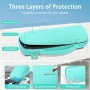 co2CREA Duro Viajar Fundas Caso Cubierta Estuche par JBL Flip 7 FLip6 Flip 5 Altavoz Bluetooth Portátil (Funda Solo,Case Only)