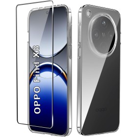 Heioloo Funda para OPPO Find X8 5G, Ultra Fina Carcasa Protectora Antigolpes Transparente Flexible Suave TPU Silicona Caso