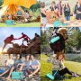 co2CREA Duro Viajar Fundas Caso Cubierta Estuche par JBL Flip 7 FLip6 Flip 5 Altavoz Bluetooth Portátil (Funda Solo,Case Only)