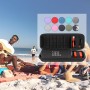 co2CREA Duro Viajar Fundas Caso Cubierta Estuche par JBL Flip 7 FLip6 Flip 5 Altavoz Bluetooth Portátil (Funda Solo,Case Only)