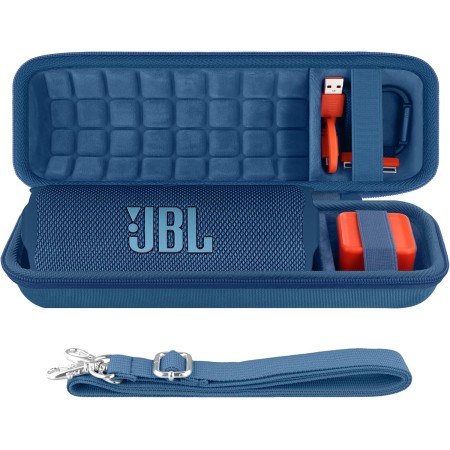 co2CREA Duro Viajar Fundas Caso Cubierta Estuche par JBL Flip 7 FLip6 Flip 5 Altavoz Bluetooth Portátil (Funda Solo,Case Only)