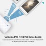 TP-Link RE190 AC750 - Amplificador Señal WiFi, 433Mbps en 5GHz 300Mbps en 2.4GHz con EU Enchufe, WPS, Indicador LED de Señal,