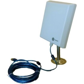 Antena Wonect Exterior Wi-Fi n4000a con 10 Metros de Cable. Apta para Uso en Exteriores e Interiores y Hacer Conexiones