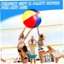 Bola de Playa Gigante, Pelota de Playa Inflable de 47 Pulgadas PVC, Colorida Bola de Playa, Bola de Playa Jumbo Divertida para