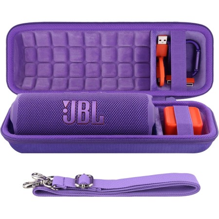 co2CREA Duro Viajar Fundas Caso Cubierta Estuche par JBL Flip 7 FLip6 Flip 5 Altavoz Bluetooth Portátil (Funda Solo,Case Only)