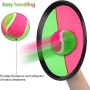 Ulikey Juego de Lanzar y Atrapar Pelotas, Juego de Pelota de Velcro Impermeabile con 4 Paletas y 4 Pelotas, Juego de Lanzamiento