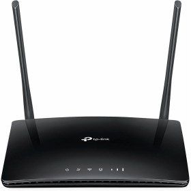 TP-Link TL-MR6400 - Router 4G LTE WiFi (Cat 4), velocidad hasta 300 Mpbs, MicroSim, puerto Ethernet LAN/WAN, antena desmontable,