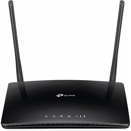 TP-Link TL-MR6400 - Router 4G LTE WiFi (Cat 4), velocidad hasta 300 Mpbs, MicroSim, puerto Ethernet LAN/WAN, antena desmontable,