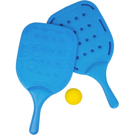 Pincho Palas de Playa Impermeables – Ligeras y Resistentes al Agua y Arena – Set de 2 Palas con Pelota – Ideal para Jugar en la