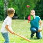 TIMESETL Catch Ball and Toss Set, Catchball Ball de Neopreno, con 4 Discos Catch Ball Ø 18,5 cm + 2 Bolas Ø 6,5 cm + 4 Bolas Ø