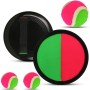 TIMESETL Catch Ball and Toss Set, Catchball Ball de Neopreno, con 4 Discos Catch Ball Ø 18,5 cm + 2 Bolas Ø 6,5 cm + 4 Bolas Ø