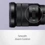 Sony SELP18105G E PZ 18-105mm f/4.0 G - APS-C, Zoom Eléctrico, Color Negro