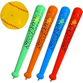XiXiRan Bate de Beisbol Inflable*80cm, Beisbol Hinchable*30cm, Juguete de Beisbol Inflable, Grande Bate de Beisbol Inflable,