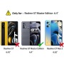 DESCHE compatible para Funda Realme GT Master Edition, Fundas Resistente​y Duradero con Anillo + Cristal Templado, Carcasa