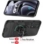 DESCHE compatible para Funda Realme GT Master Edition, Fundas Resistente​y Duradero con Anillo + Cristal Templado, Carcasa