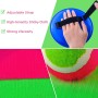 Morcheiong Juego de pelota para lanzar y atrapar, juguetes al aire libre, juegos de playa para niños y familia con 6 palas, 4