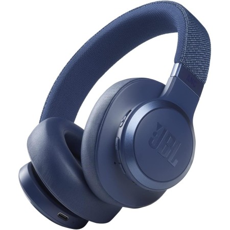 JBL LIVE 660 NC Auriculares circumaurales inalámbricos con cancelación adaptativa de ruido, tecnología Bluetooth, hasta 50h de