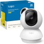 Tapo C210 - Cámara IP WiFi 360° Cámara de Vigilancia 2K (3MP),Visión nocturna Admite tarjeta SD hasta 512 GB, Detección y