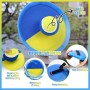 NCTNCX Juego de bolas de velcro, juego de playa, juego de barro, juego de lanzamiento para niños con 4 discos de captura, 4