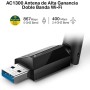 TP-Link Archer T3U Plus AC1300 - Adaptador Wi-Fi Dual Band 5GHz/2.4GHz, USB 3.0, Antena Wi-Fi Externa Ajustable, Señal Potente,