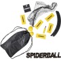 Ocean 5 Set de Juego Spiderball de la Marca, Juego de Pelota con Red, 3 Pelotas y Bolsa de Transporte - para Jugar en el Parque,