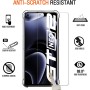 ivoler Funda para Realme GT Neo 3T / Realme GT Neo 2 / Realme GT 2 con 3 Piezas Cristal Templado, Carcasa Protectora Antigolpes