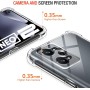 ivoler Funda para Realme GT Neo 3T / Realme GT Neo 2 / Realme GT 2 con 3 Piezas Cristal Templado, Carcasa Protectora Antigolpes