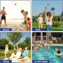 Ntwdby Juego de Lanzamiento y Captura, Juego de Bolas de Atrapar, con 4 Paletas y 4 Bolas, Toss Catch Ball Juego de Juguetes,