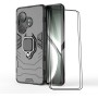 ESTH® Funda para Realme GT 6 5G/Realme GT 6T 5G con 2 Piezas Protector de Pantalla, Giratorio Soporte de 360°, Compatible con