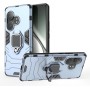 ESTH® Funda para Realme GT 6 5G/Realme GT 6T 5G con 2 Piezas Protector de Pantalla, Giratorio Soporte de 360°, Compatible con