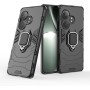 ESTH® Funda para Realme GT 6 5G/Realme GT 6T 5G con 2 Piezas Protector de Pantalla, Giratorio Soporte de 360°, Compatible con
