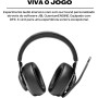 JBL Quantum 400 Auriculares para gamers con un diseño llamativo, tecnología de virtualización surround y reproducción DTS, con