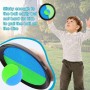 Udbrud Juego de Bolas de Lanzamiento y Captura, Juego de Bolas de Atrapar con 2 Paletas y 1 Pelotas Juego de Pelota para Niños